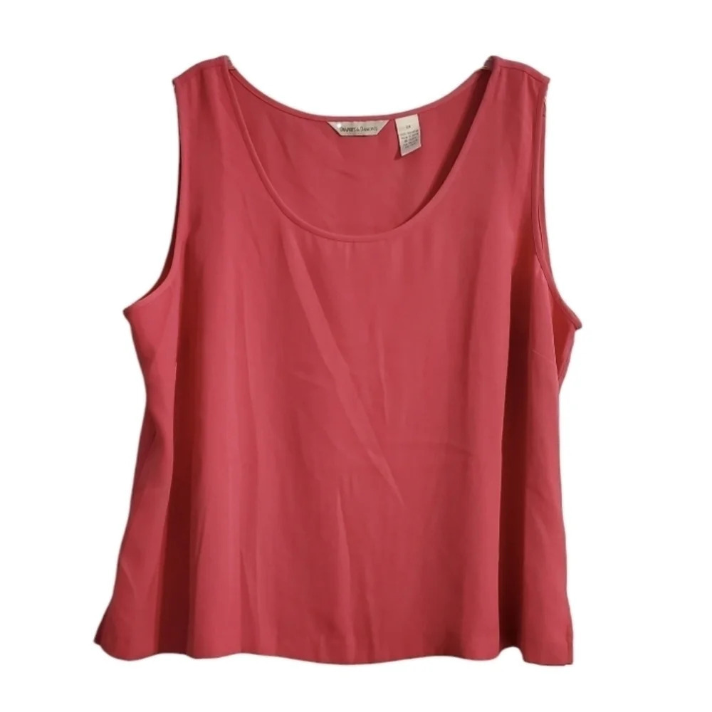 NWOT Draper's & Damon's Summer Tank Top Blouse 2X